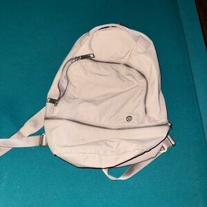 lululemon dusty pink mauve gum backpack